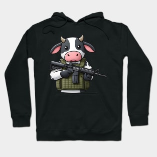 Tactical Cow Hoodie